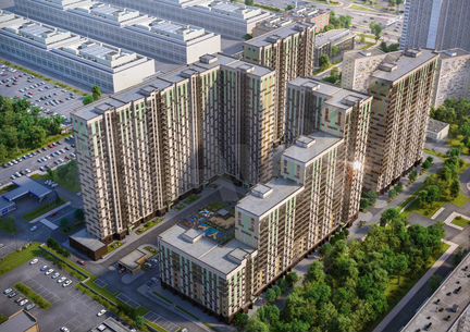 2-к квартира, 63.7 м², 8/22 эт.