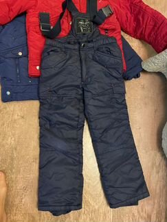 Зимняя куртка плюс утеплённые штаны