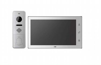 CTV-DP4706AHD комплект видеодомофона FHD (белый)