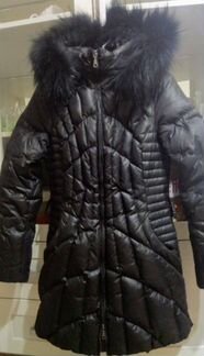 Пуховик черный