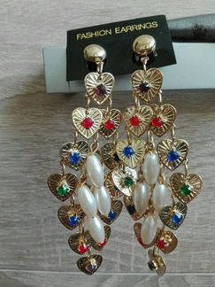 Серьги, колечки, браслет на ногу