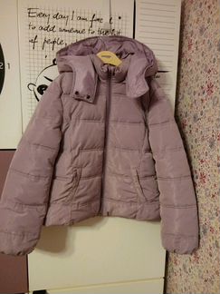 Куртка, шапка и перчатки benetton