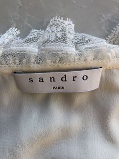 Блузка шёлк Sandro