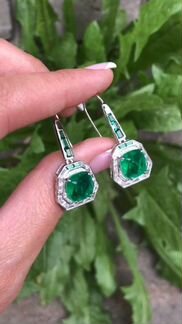 Серебряные серьги. Серебро кольцо. Браслет