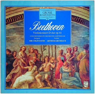 Бетховен Beethoven Concertgebouw Orchester LP