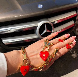 Чокер Браслет серьги Диор Dior