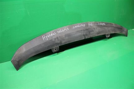 Юбка бампера задняя Hyundai Solaris рестайлинг