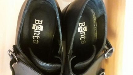 Ботинки кожаные, новые Benta р.38