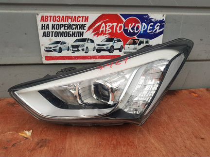 Фара передняя левая Hyundai Santa Fe DM 2012-2016