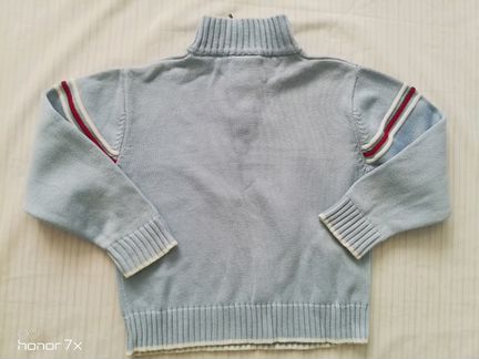 Свитер кофта Tommy Hilfiger 4-5 лет (голубой цвет)