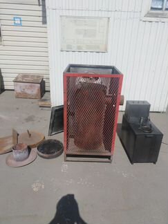 Калорифер на отработке