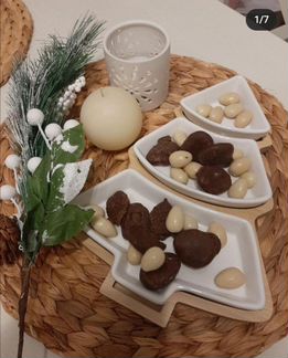 Менажница Елочка новогодняя