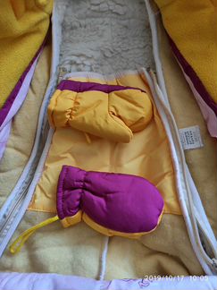 Комбинезон трансформер размер 74-80