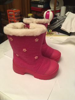 Детские валенки, размер 27, натуральный мех