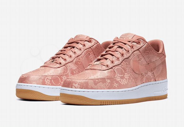 nike air force one rose gold