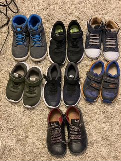 Кроссовки nike, superfit, geox, camper