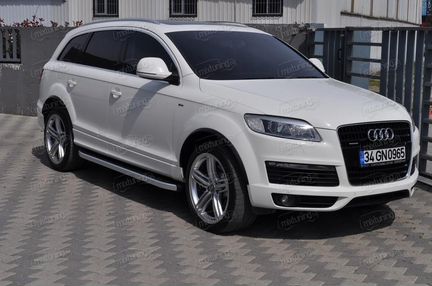 Пороги Audi Q7 2006-2014 (Турция) Новые
