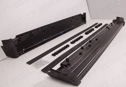 Пороги черные Мерседес Гелендваген 464