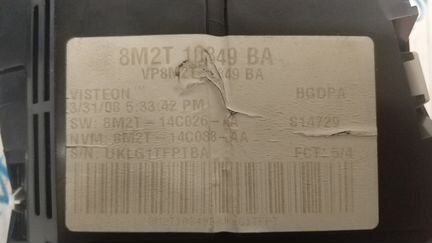 Ford mondeo IV (BA7) Щиток приборов 8M2T-10849-BA
