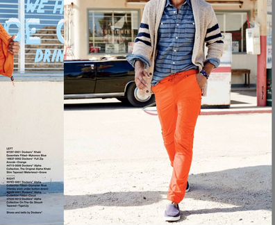 Джогеры брюки Dockers alpha collection хаки