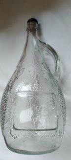 Бутылка стеклянная