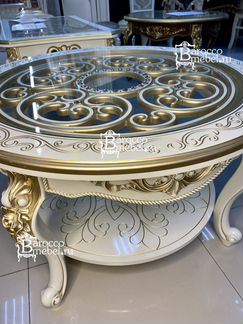 Журнальный столик Белый