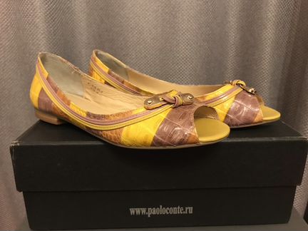 Новые Балетки Paolo Conte нат.кожа, р.36