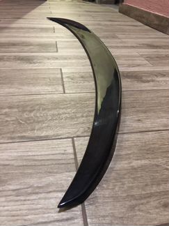 Спойлер bmw f30 черный глянец