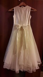 Платье с перчатками