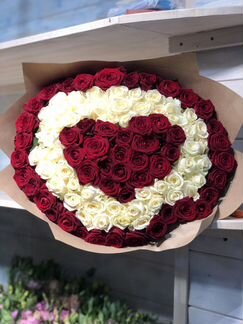 Букет цветов букет Пионовидных роз Розы 51 101 31