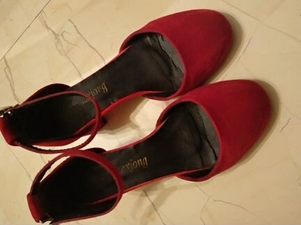 Туфли красные 36