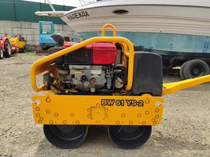 Японский ручной вибро каток Bomag 0.6т б/п