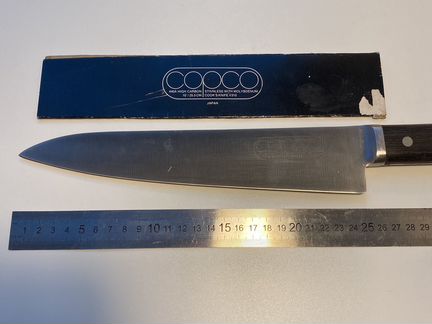 Нож Copco cook’s knife N310, 25 см, 1970-е, новый