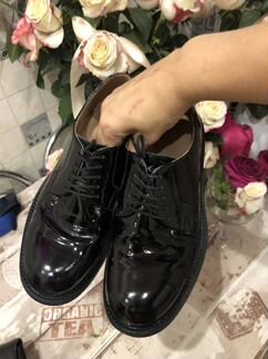 Туфли полуботинки уставные 40 кожа