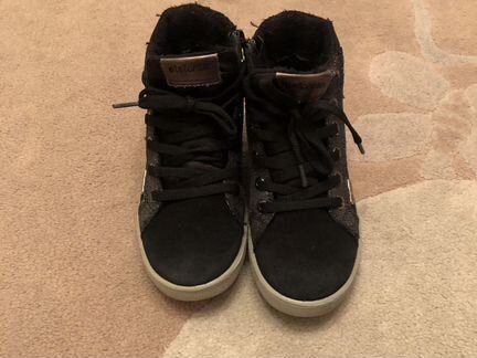 Кеды высокие демисезонные