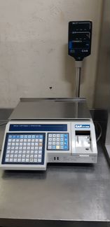Весы с термопечатью CAS