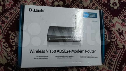 Modem router d-link n150 adsl2