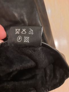 Перчатки кожа утепленные новые