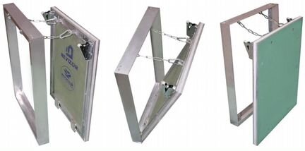 Люк ревизионный под плитку Гиппократ П 55х55см