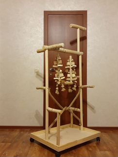 Присада-игровой стенд для попугая