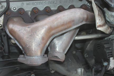 Коллектор выпускной Mercedes C-Class W203 111.951
