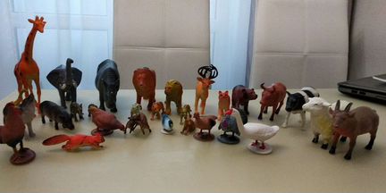 Продам набор животных и птиц