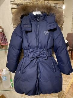 Пуховик для девочки Nels 110-116