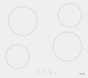 Электрическая поверхность Korting HK 60001 BW