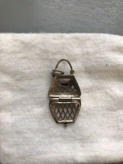 Комплект (серебро, гранат)