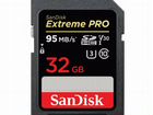 Карта памяти SanDisk Extreme Pro sdhc uhsclass3V30