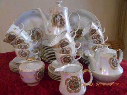 Сервиз мадонны гдр чайно-столовый