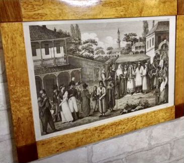 Гравюра «Еврейская свадьба»
