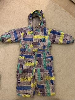 Deux par deux зимний комбинезон для мальчика