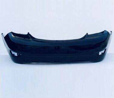 Задний Бампер Hyundai Solaris 4D цвет Черный